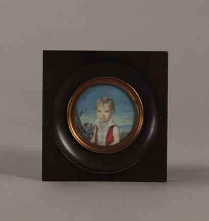 null ECOLE FRANCAISE DU XIXème siècle

Miniature portrait d'enfant

Aquarelle