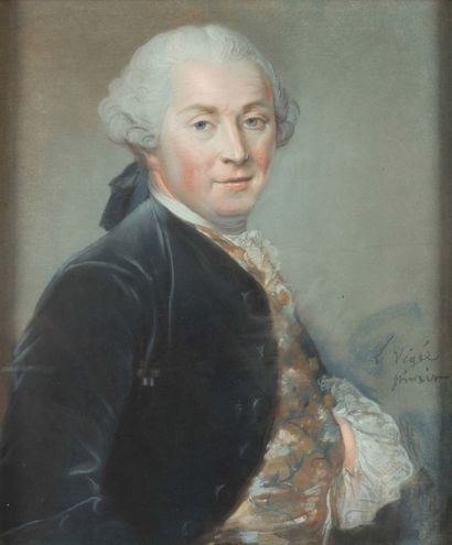 Louis VIGEE Louis VIGEE (1715-1767)

Portrait présumé de monsieur de Fontenay

Pastel

59...