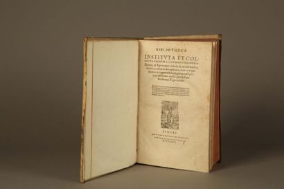 GESNER (Conrad) GESNER (Conrad). Bibliotheca Instituta et Collecta primum… Deinde...