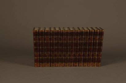 HELVETIUS HELVÉTIUS. Œuvres complètes. Paris, Didot, 1795, 14 volumes in-12, reliure...