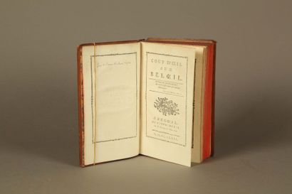 LIGNE (Charles de) LIGNE (Charles de). Coup d'œil sur Belœil… A Belœil, 1781, in-8....