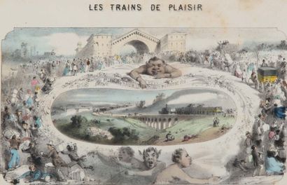 null Les trains de Plaisir. Le touriste en chemin de fer. Ligne de Paris à Versailles....