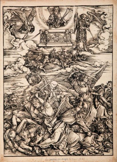 DURER (Albrecht) DÜRER (Albrecht). L’Apocalypse de saint Jean : Les Quatre Cavaliers....