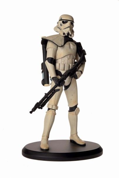null Attakus Star Wars "Sand Trooper Sergeant", résine. N° 264/750. H : 40 cm.
