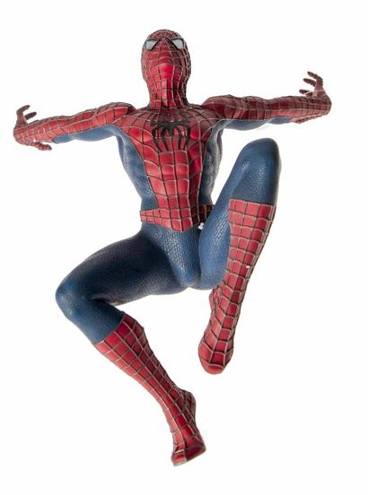 null Attakus "Spiderman" par Bombyx, résine. Certificat 439/888. H : 38 cm.