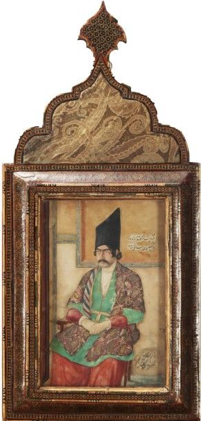 ÉCOLE TURQUE DU XIXe SIÈCLE ECOLE TURQUE DU XIXe siècle

Portrait de dignitaires...