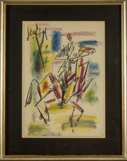 GEN PAUL GEN PAUL (1895-1975)

Le Cavalier

Crayon de couleur

40 x 28 cm (à vue)

Signé...