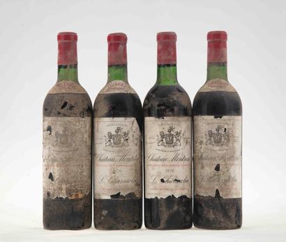 null 4 B CHATEAU MONTROSE (HE+ ou mieux ; ETH à ETA ; CS dont 1 CA) 1970