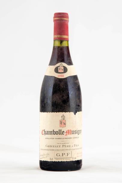 null 12 B CHAMBOLLE-MUSIGNY (ELS à ELA ; quelques SLMS) GRIVELET 1988