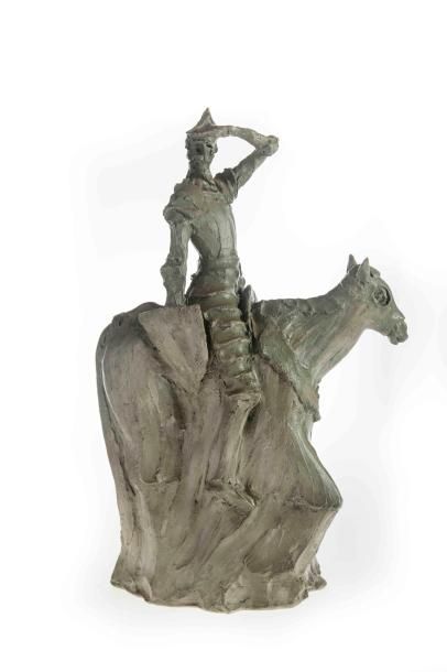 LEPAGE LEPAGE (1949)

Don Quichotte terre cuite.

H. : 67 cm