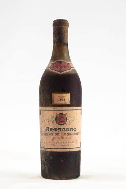 null Un Armagnac 1893 Château de Roquebrune 5,3 cm 

ETH accroc ; CLMS . CLS ; SCA...