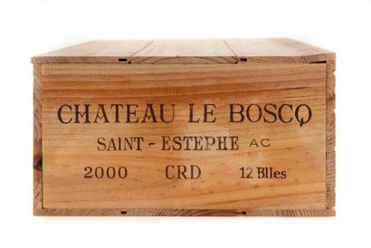 12 bouteilles Chateau Le Bocsq 2000 Saint...