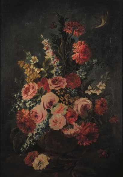 ECOLE FRANCAISE du XIXe siècle ECOLE FRANCAISE du XIXe siècle

Bouquet de fleurs

Deux...