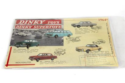 DINKY SUPERTOYS DINKY SUPERTOYS - Catalogue OCT. 1964