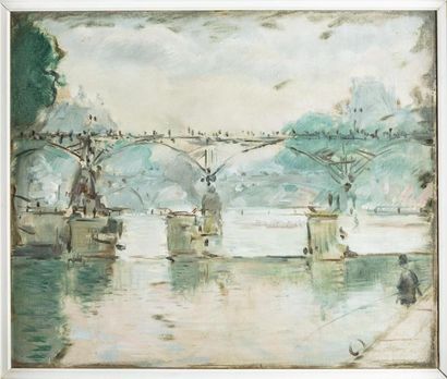null ECOLE FRANCAISE du XXe
La Seine à Paris
Huile sur toile
45 x 53 cm
