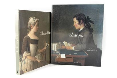 null Lot de 2 livres d'art dont :
- Chardin Ed. Musée du Louvre
- Chardin par Marianne...