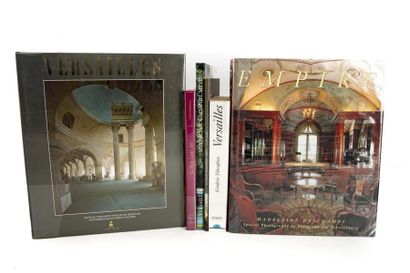 Lot de 6 livres dont : - Versailles Le Chantier...