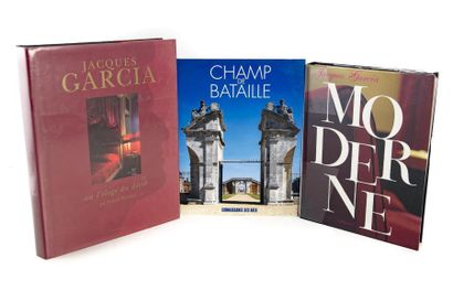 null Lot de 3 livres dont :
- Champ, de Bataille Ed. Connaissance des Arts
- Moderne...