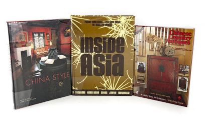 null Lot de 3 livres dont :
- Inside Asia par Sunil Sethi Ed. Taschen
- China Style...