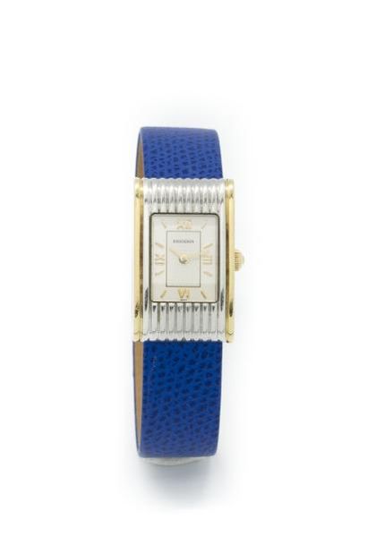 BOUCHERON BOUCHERON - Paris Montre de femme en acier et or, chiffres romains dans...