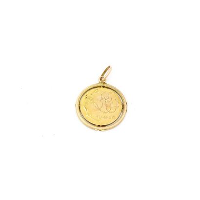 MEDAILLE EN OR Médaille en or La Vierge Poids : 2,2 g