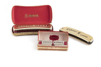 MAISON HOHNER Maison HOHNER Lot de 3 harmonicas 