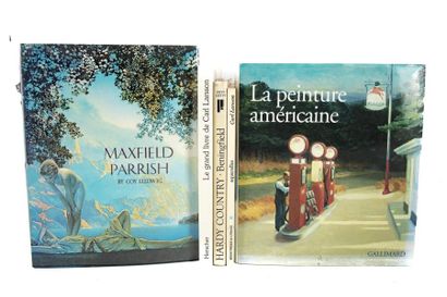 LIVRES MORDERNES Lot de 5 livres d'art dont : - Le grand livre de Carl Larsson par...