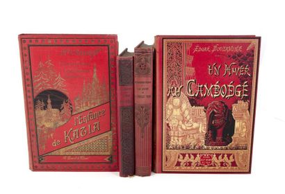 LIVRES MORDERNES Lot de 4 livres "L'or du pôle" par D. d'Arthez, Bibliothèque des...