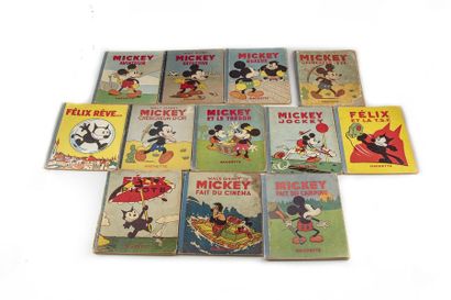 BANDES DESSINEES MICKEY EDITION HACHETTE lot de 9 bandes dessinées MICKEY dont :...