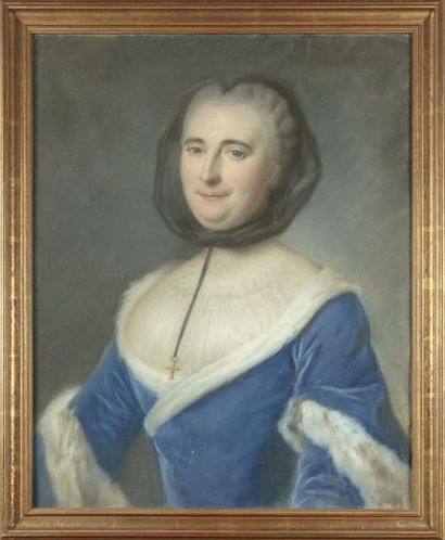ECOLE FRANCAISE 2ème moitié DU XVIIIe
Portrait...