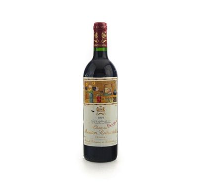 null 1 B CHATEAU MOUTON ROTHSCHILD (e.a. & e.t.h.) Pauillac 1er GCC 1991 