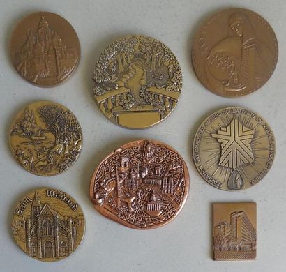 null MONNAIE de PARIS
Collection de médailles en bronze et cuivre sur Paris et divers...