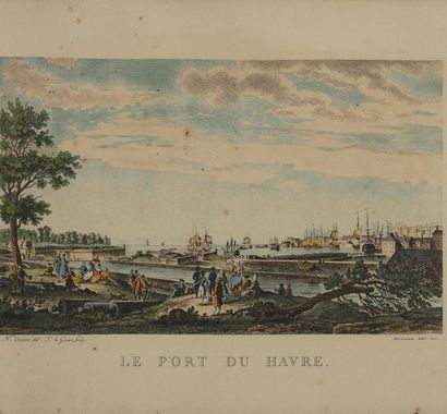 GRAVURES Paire de gravures

Le port du havre et le Port d'Honfleur

Tâches