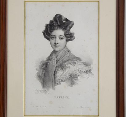 Gravure Gravure 

Portrait de Pauline Bonaparte

40 x 27 cm