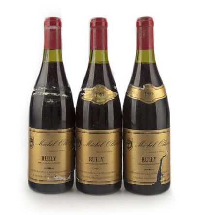 null 3 B RULLY ROUGE (e.t.a.) Michel Ollivier - Rully - 1985