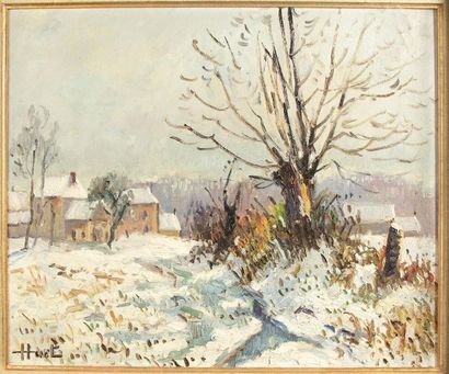 null Jacques HUET (1937)

Neige à Incarville

Huile sur toile 

Signé en bas à gauche...