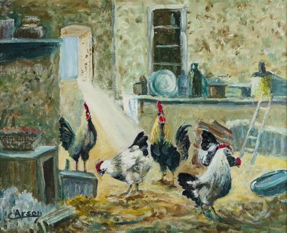 null ARSON - XXe

Coqs et poules

Huile sur toile

30 x 39 cm