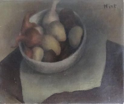 null Marthe HIRT (1890-1985)

Nature morte à la coupe de fruits

Huile sur toile

Signé...