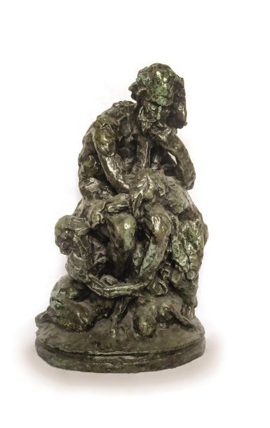 null Jean-Baptiste CARPEAUX (1827-1875)

Ugolin entouré de ses enfants

Bronze (Esquisse)...