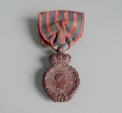 null Albert Désiré BARRE (1818-1878)

Médaille de Sainte-Hélène en bronze avec son...