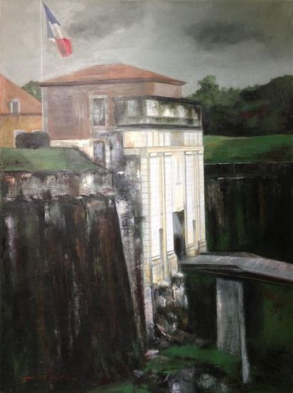 null Pierre GAUTIEZ (1922-2006)
Citadelle de Bayonne
Huile sur toile
92 x 73 cm