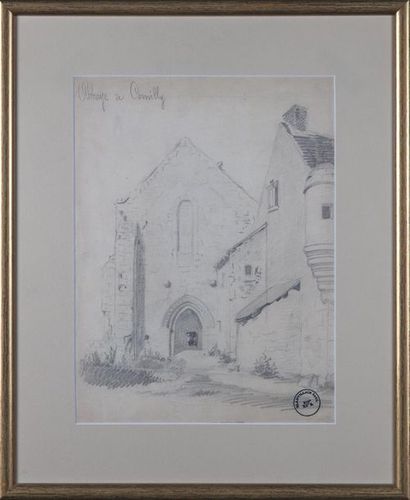 null Paul BLANVILLAIN (1891-1965)
Abbaye de Cornilly
Dessin au crayon
Cachet d'atelier...