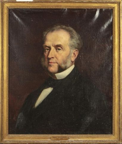 null F. HUMBERT
Portrait de Henri Mirabeau (1821-1893)
HST
SHG
68 x 56 cm
