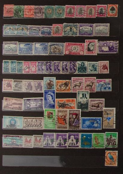 null COLLECTION MONDIALE
Collection présentée en 11 classeurs comprenant timbres...