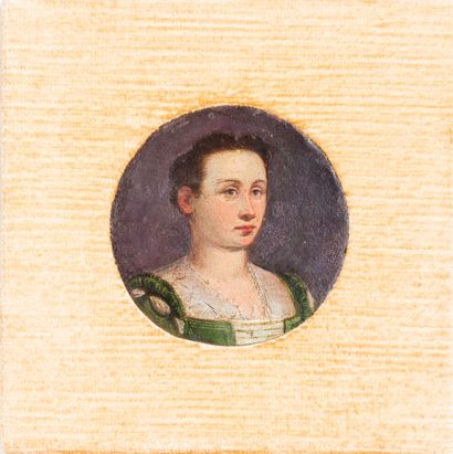 LAVINIA FONTANA (attr. a) (Bologna, 1552 - Rome, 1614)
Portrait of a Young Woman
Oil... Gazette Drouot