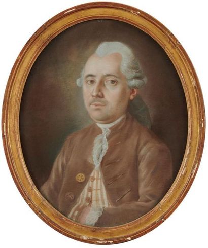 ECOLE FRANCAISE du XVIIIe siècle 
Portrait...