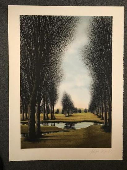 null Jacques DEPERTHES (1936)
Paysage enneigé, paysages à la rivière
Trois lithographies...