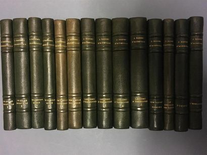 null Jules BARBEY D'AUREVILLY, Oeuvres complètes. 17 volumes. Editions François Bernouard,...