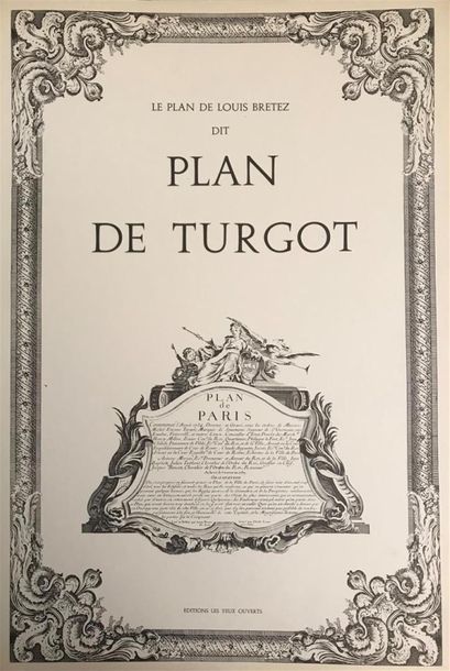 null Le Plan de Louis BRETEZ dit Plan de Turgot 
Editions Les Yeux Ouverts, Paris...