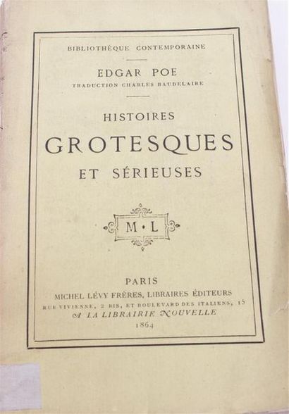 null POE Edgar, traduit par Charles BAUDELAIRE, Histoires grotesques et sérieuses,...